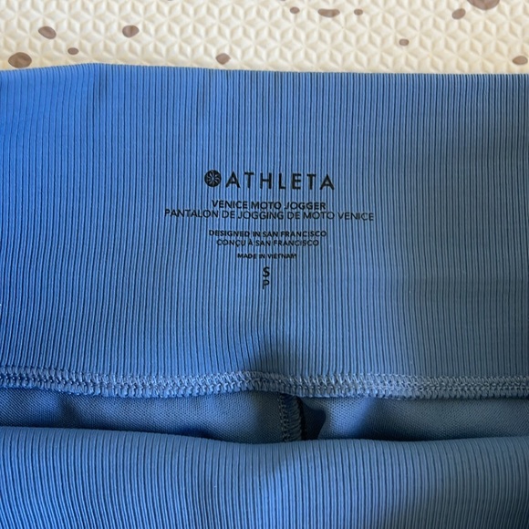 Athleta Blue Track Pants - Picture 5 of 10